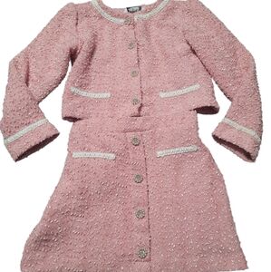 Chic Pink Kids Matching Set